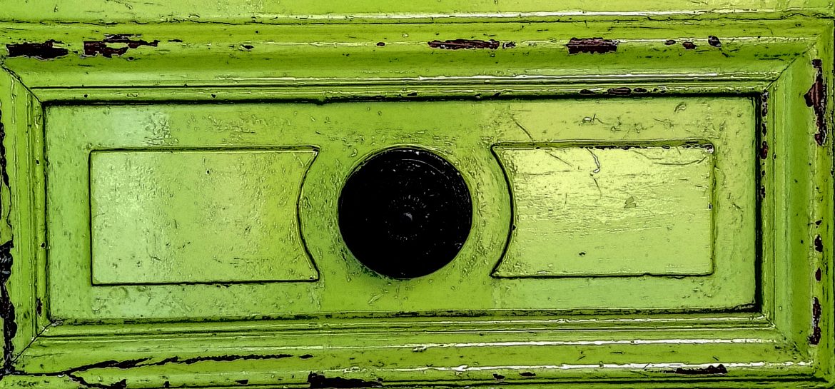 Porte verte rue Saint-Jacques