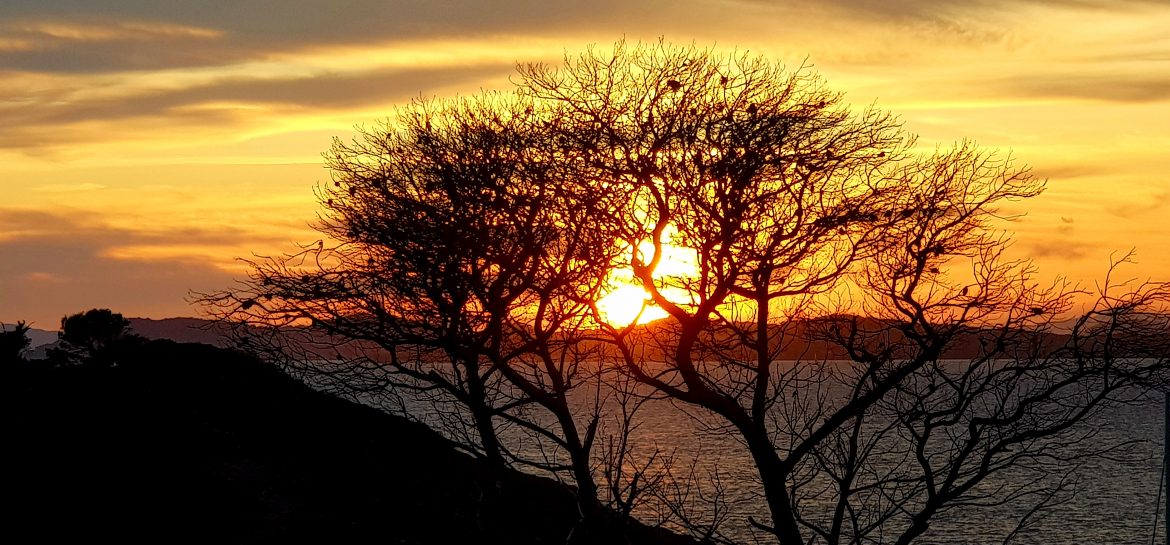 Coucher de soleil à l&rsquo;Alycastre