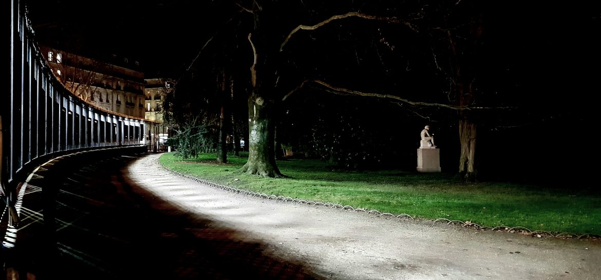 Luxembourg dans la nuit