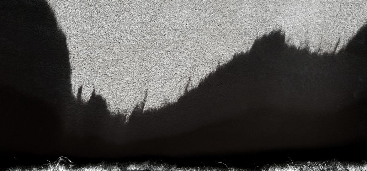 Ombres sur un mur