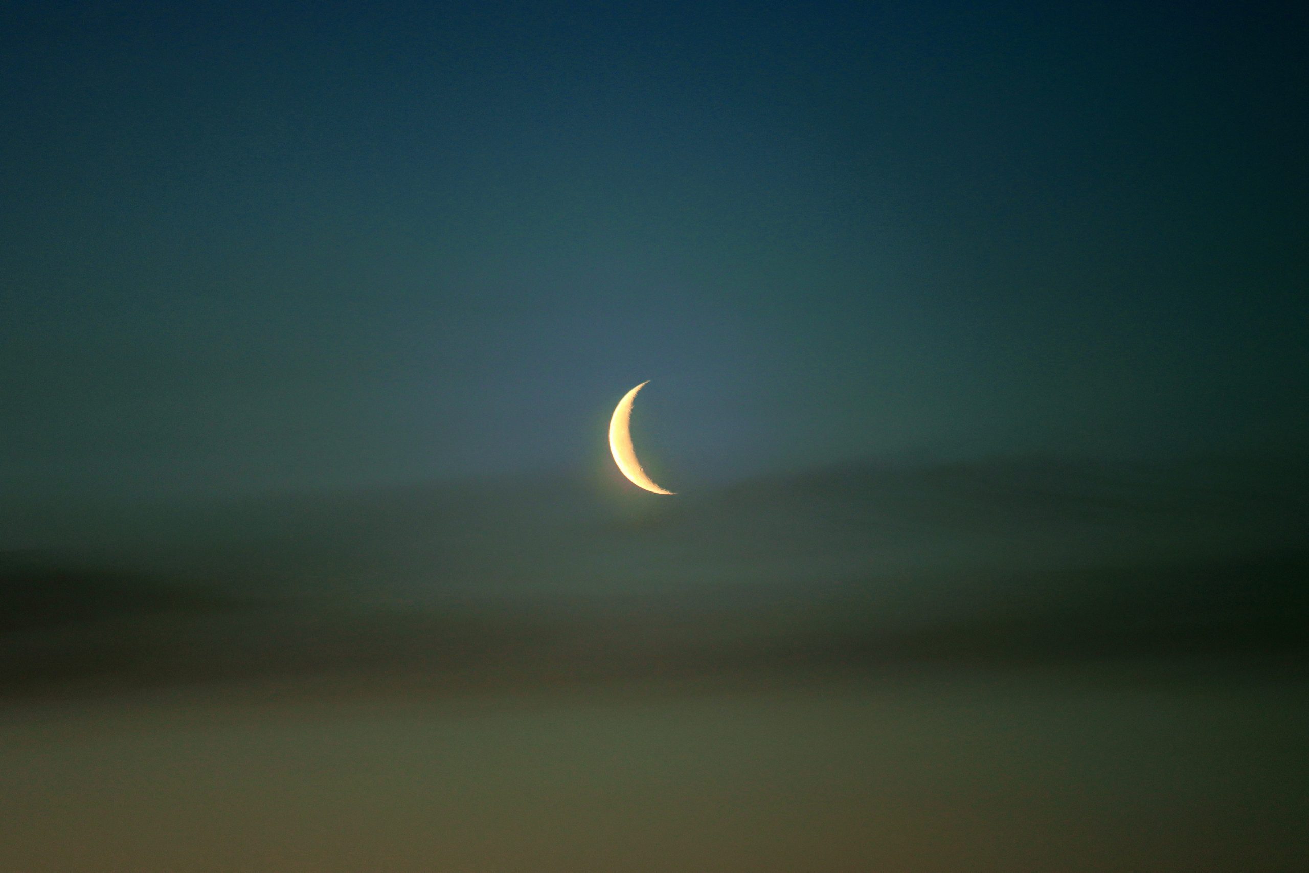 Lune du matin