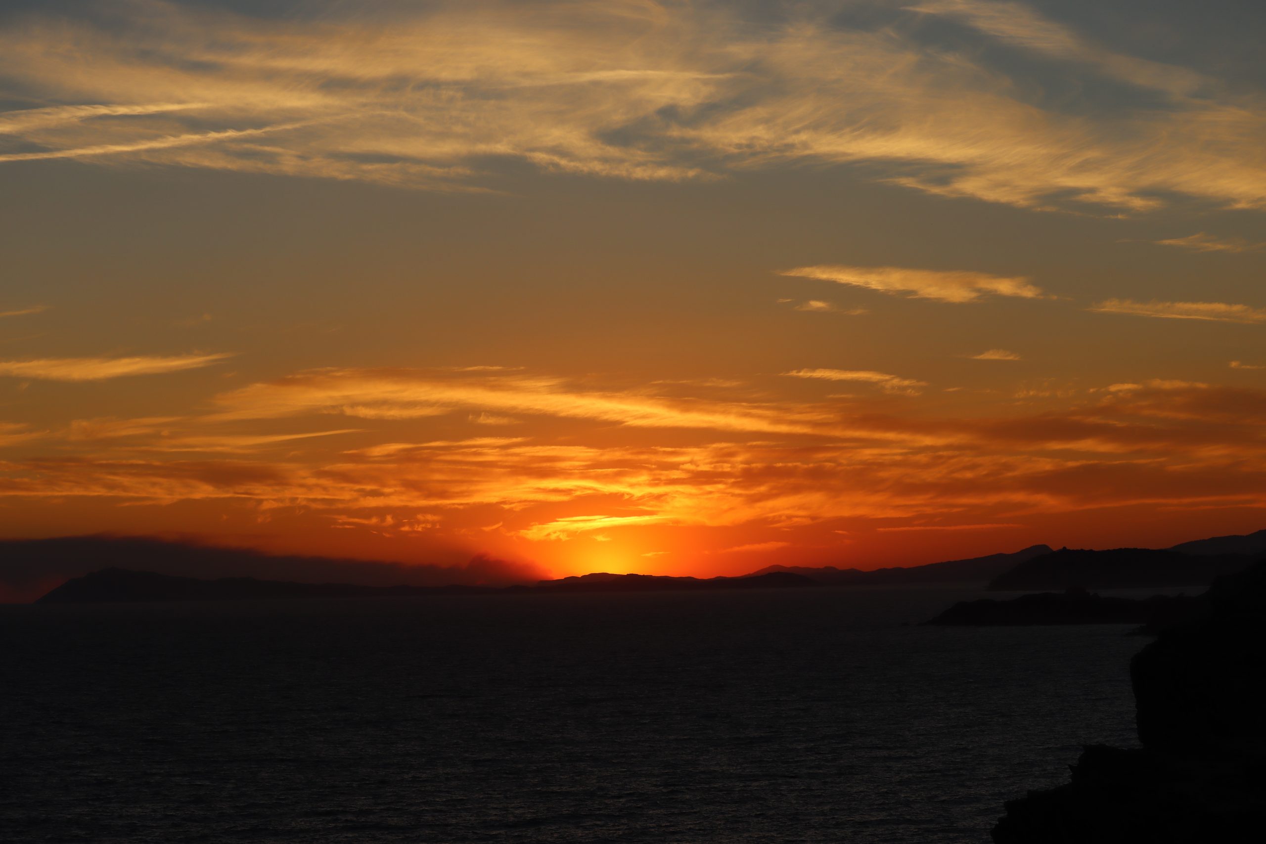 Soleil couché aux Chevreaux