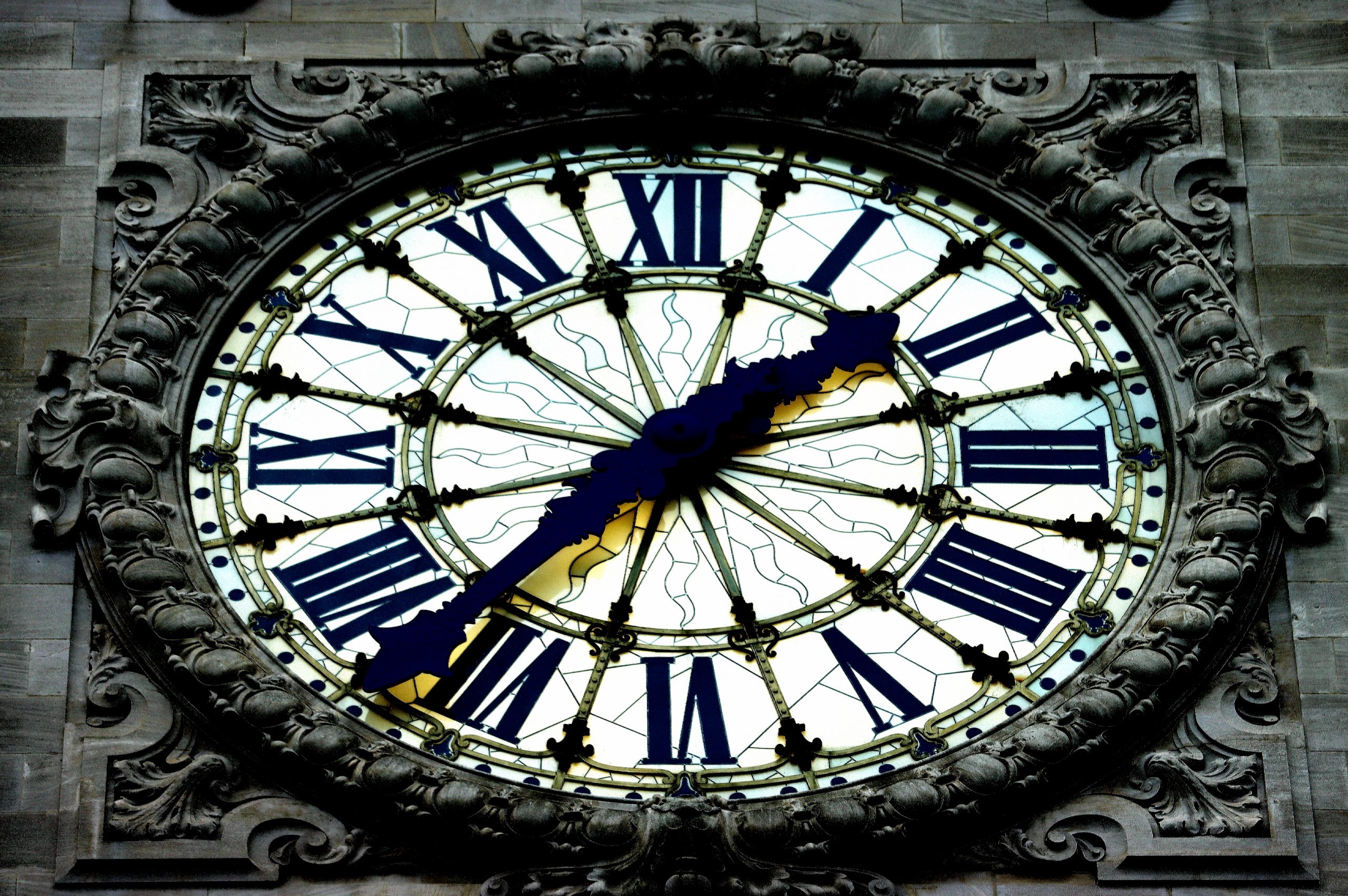 Cadran de l&rsquo;horloge de la Gare de Lyon