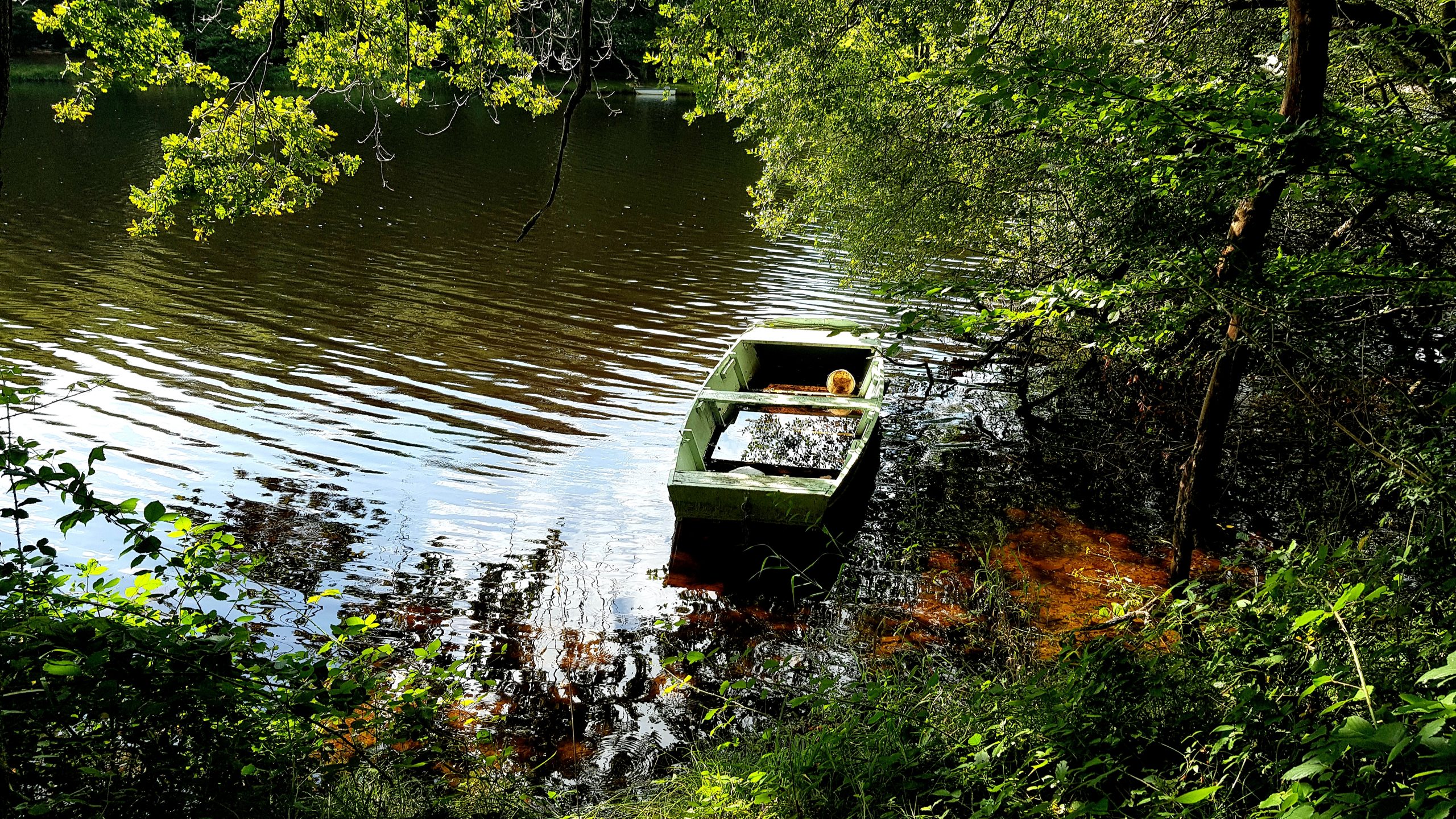 Barque sur la Creuse
