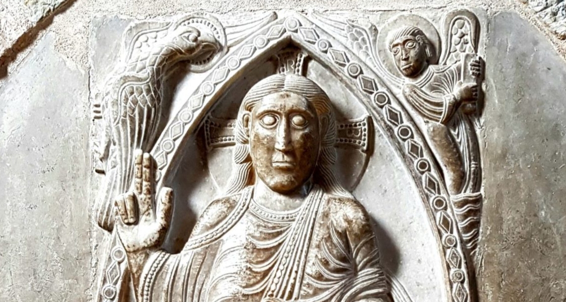Christ aux évangélistes (Saint-Sernin)