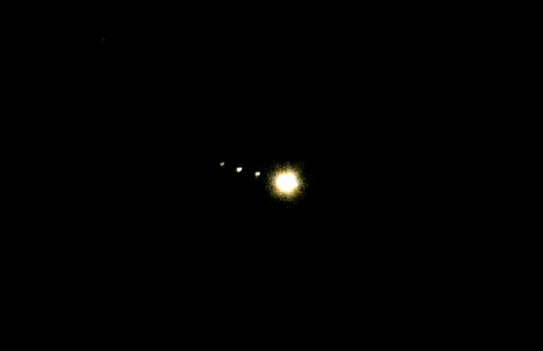 Callisto, Ganymède, Europe, Jupiter
