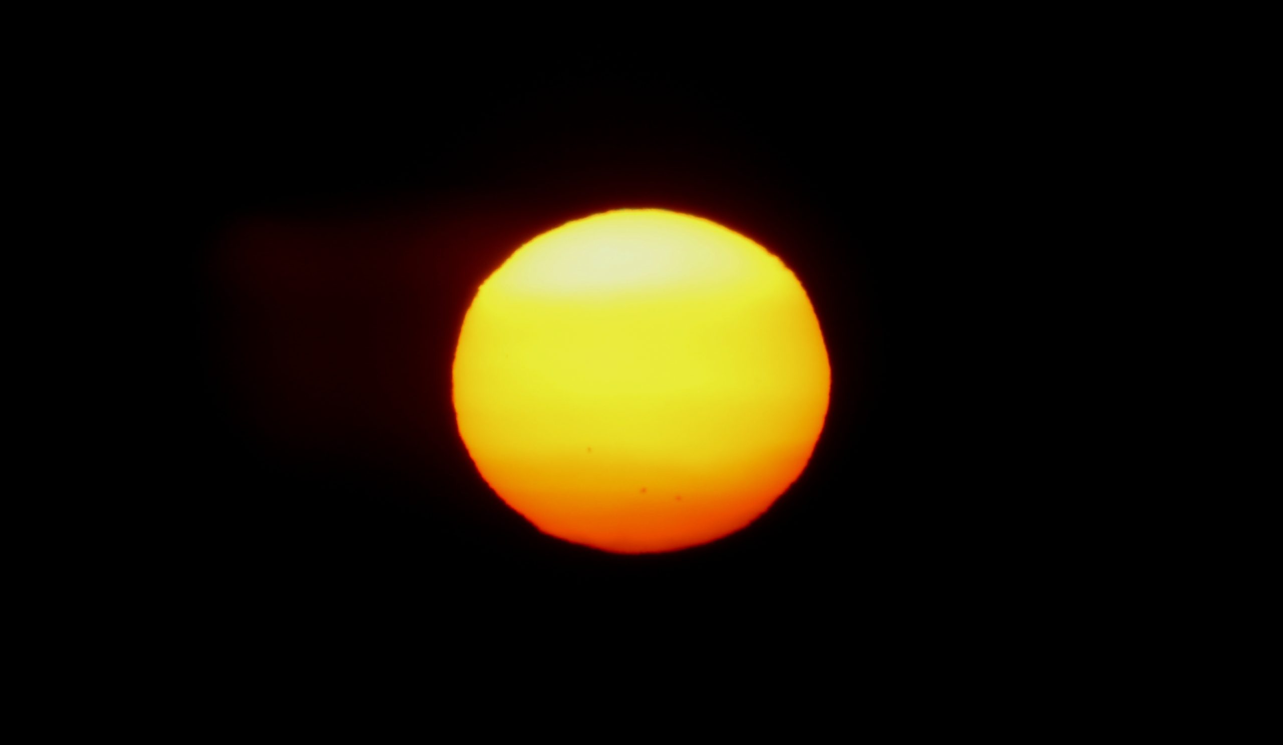 Soleil avec taches 1