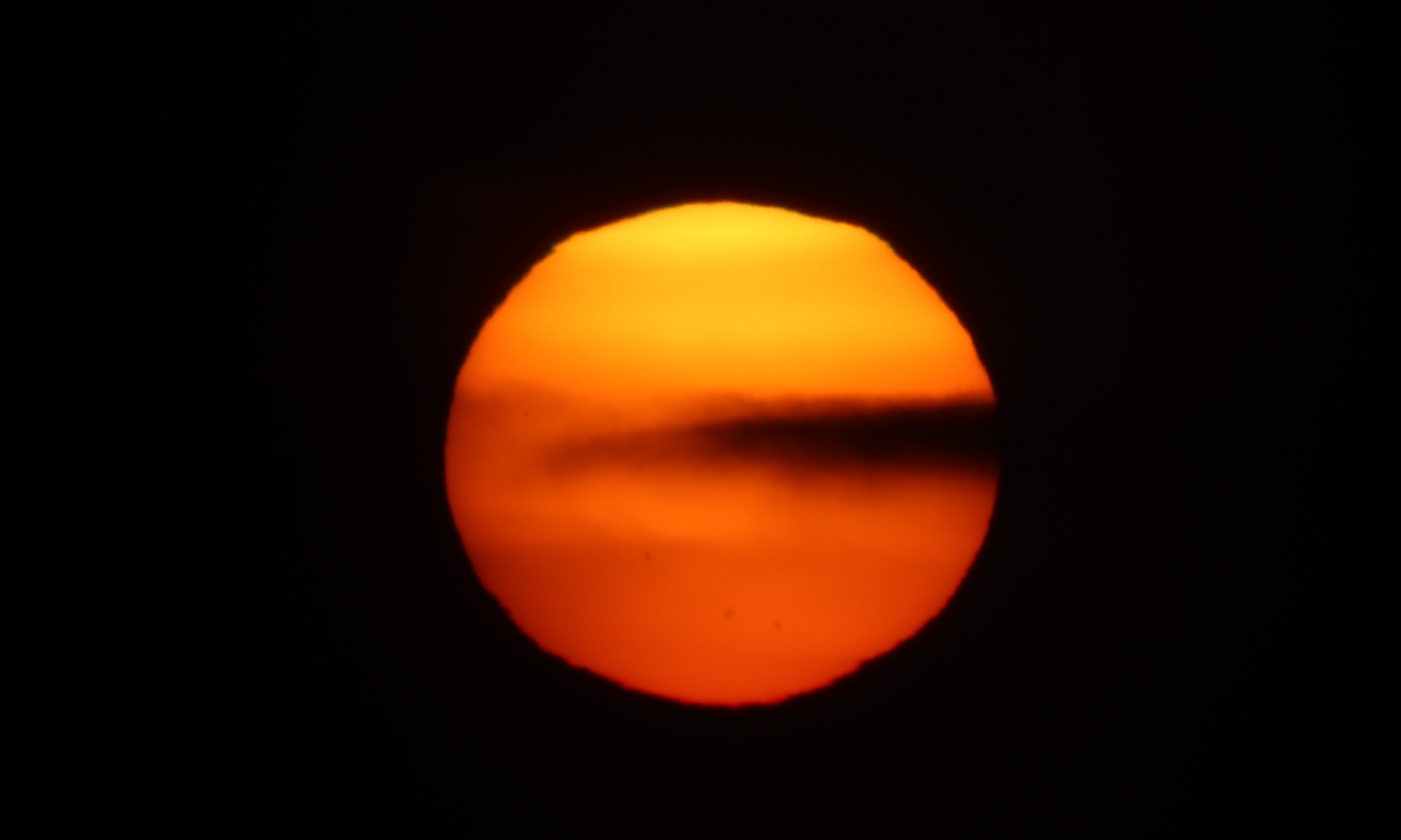 Soleil avec taches 2