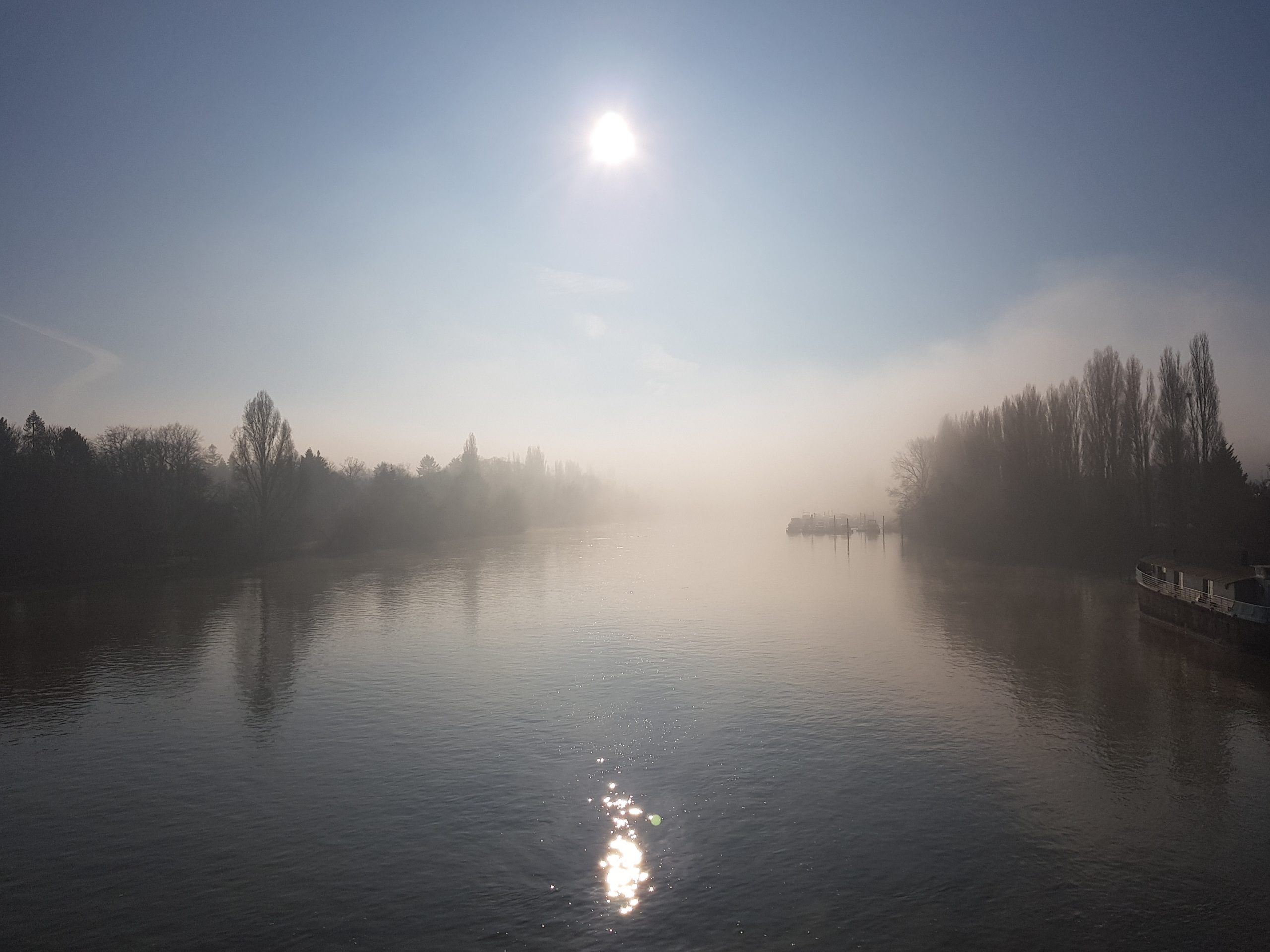 Seine embrumée