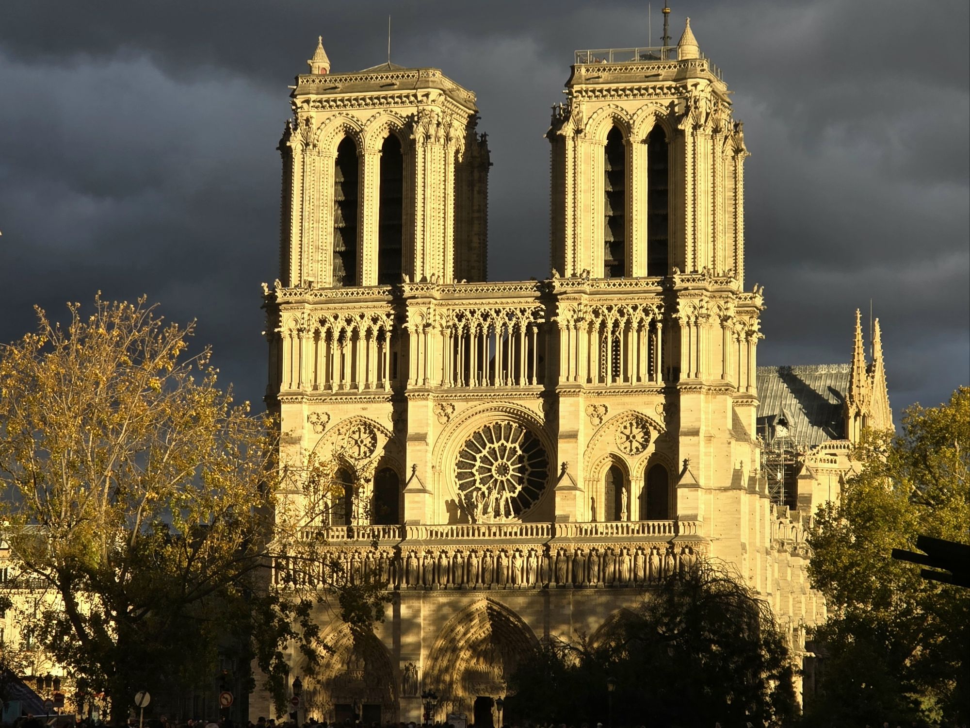 Rayon de soleil sur Notre-Dame