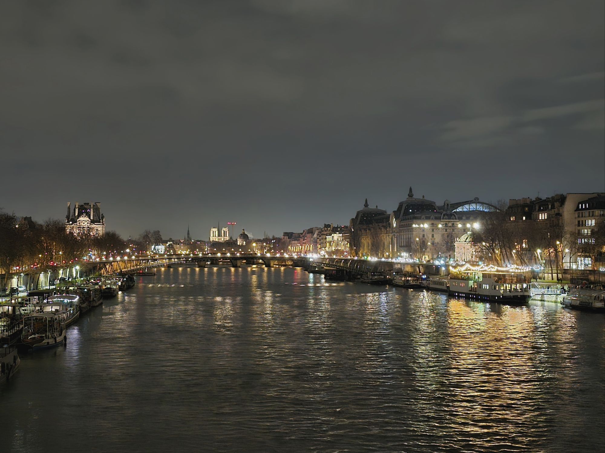 La Seine vue du Pont de la Concorde
