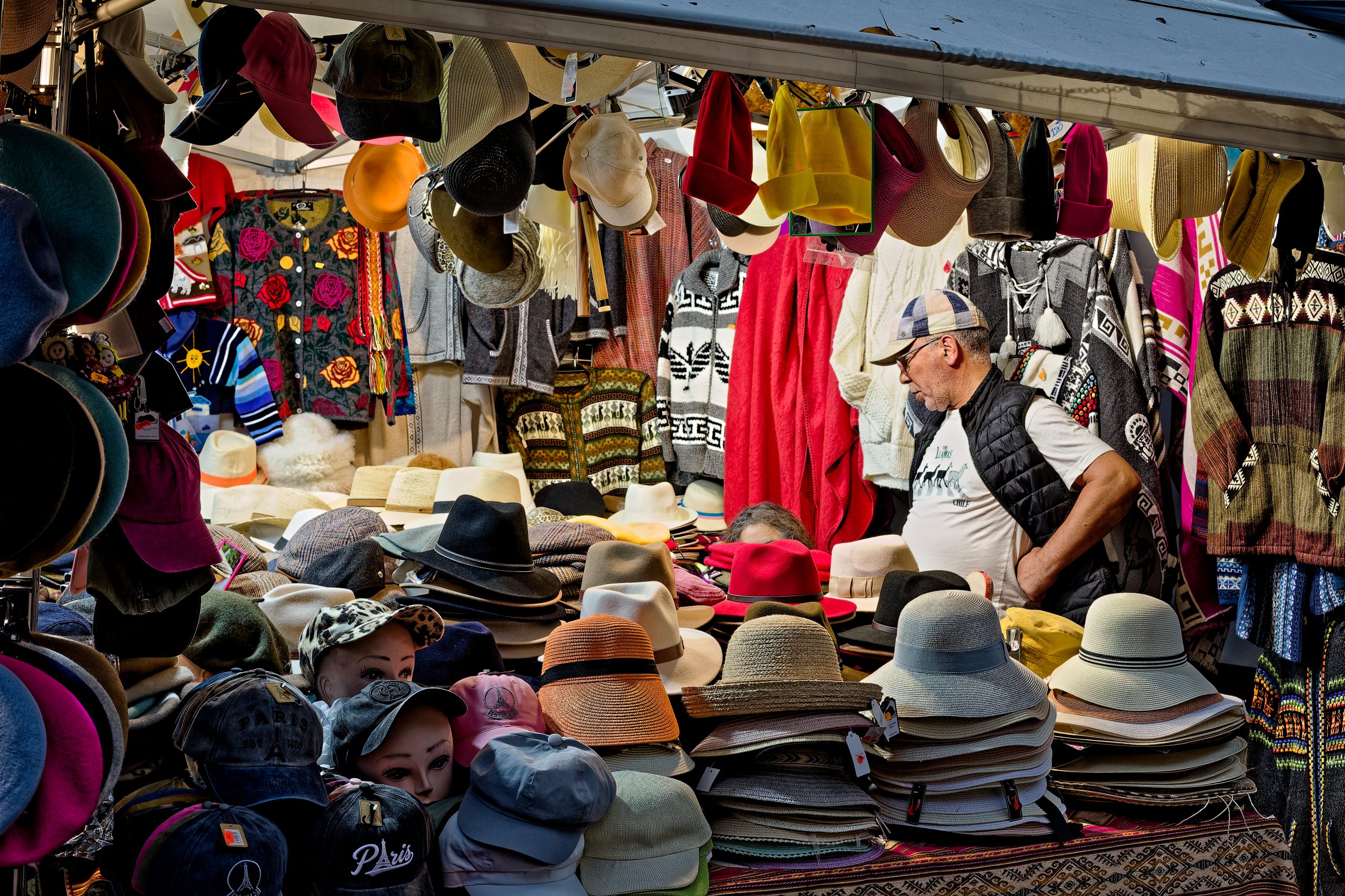 Chapeaux multicolores